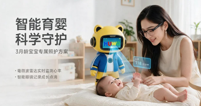智能育婴 · 科学守护海报